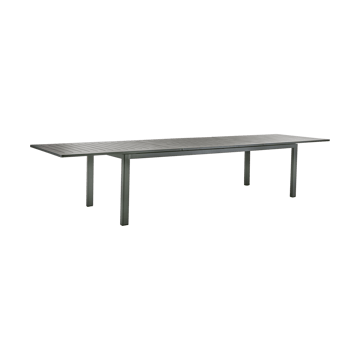 Lomma ausziehbarer Esstisch - Anthracite XL 260-380 cm - Brafab