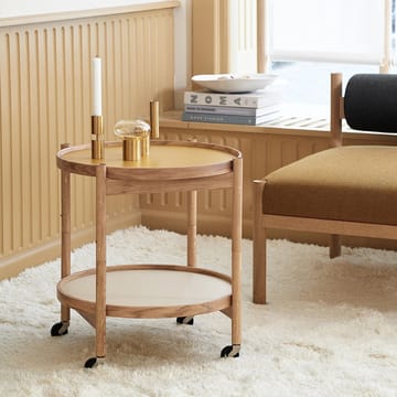 Bølling Tray Table model 50 Servierwagen - Earth, Eichengestell rauch geölt - Brdr. Krüger