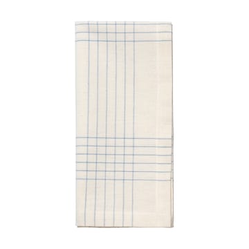 Alice Stoffserviette 45x45 cm - Dusty blue-natural - Broste Copenhagen