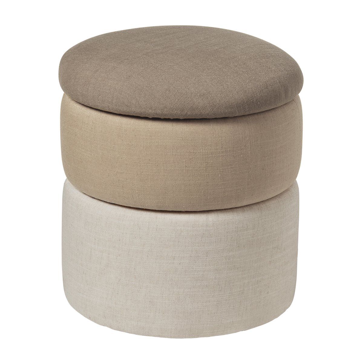 Broste Copenhagen Pond Pouf 42cm Beige shades