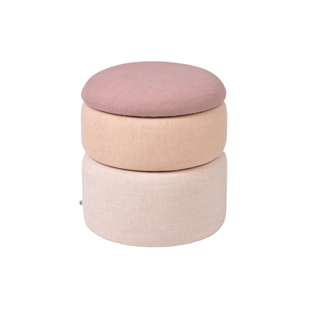 Broste Copenhagen Pond Pouf 42cm Rose shades