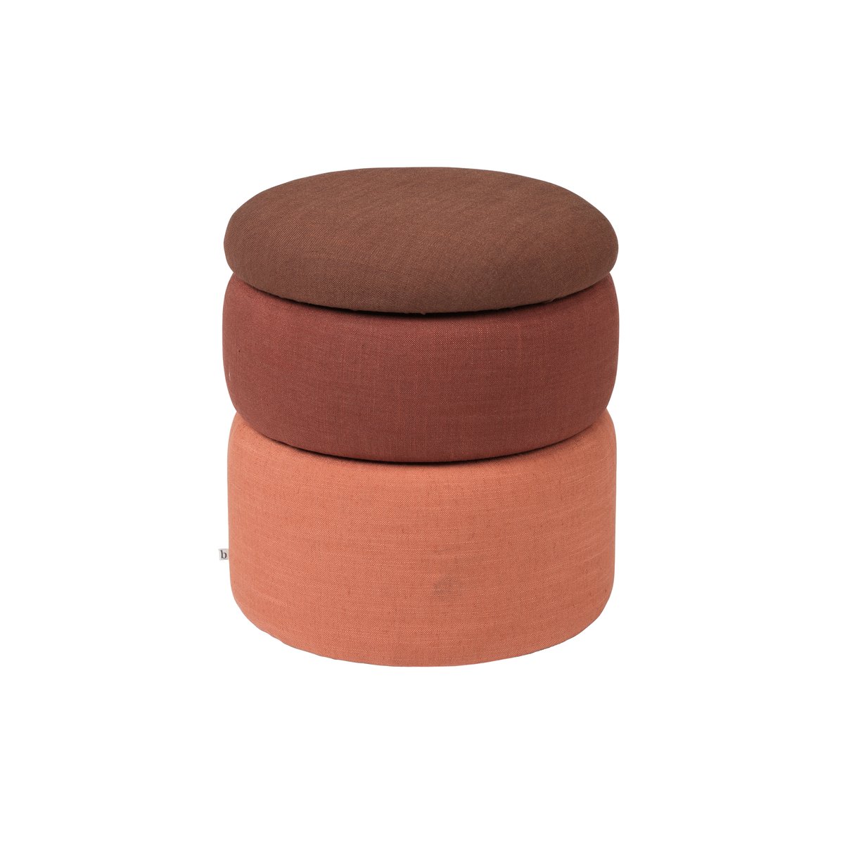 Broste Copenhagen Pond Pouf 42cm Rusty shades