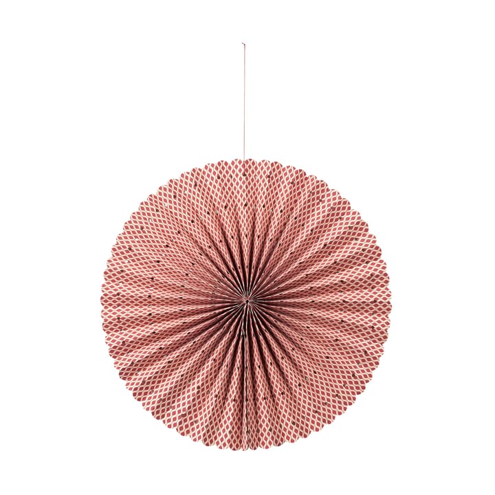 Stella rosette Adventsstern M Ø43 cm - Pompeian red-natural - Broste Copenhagen