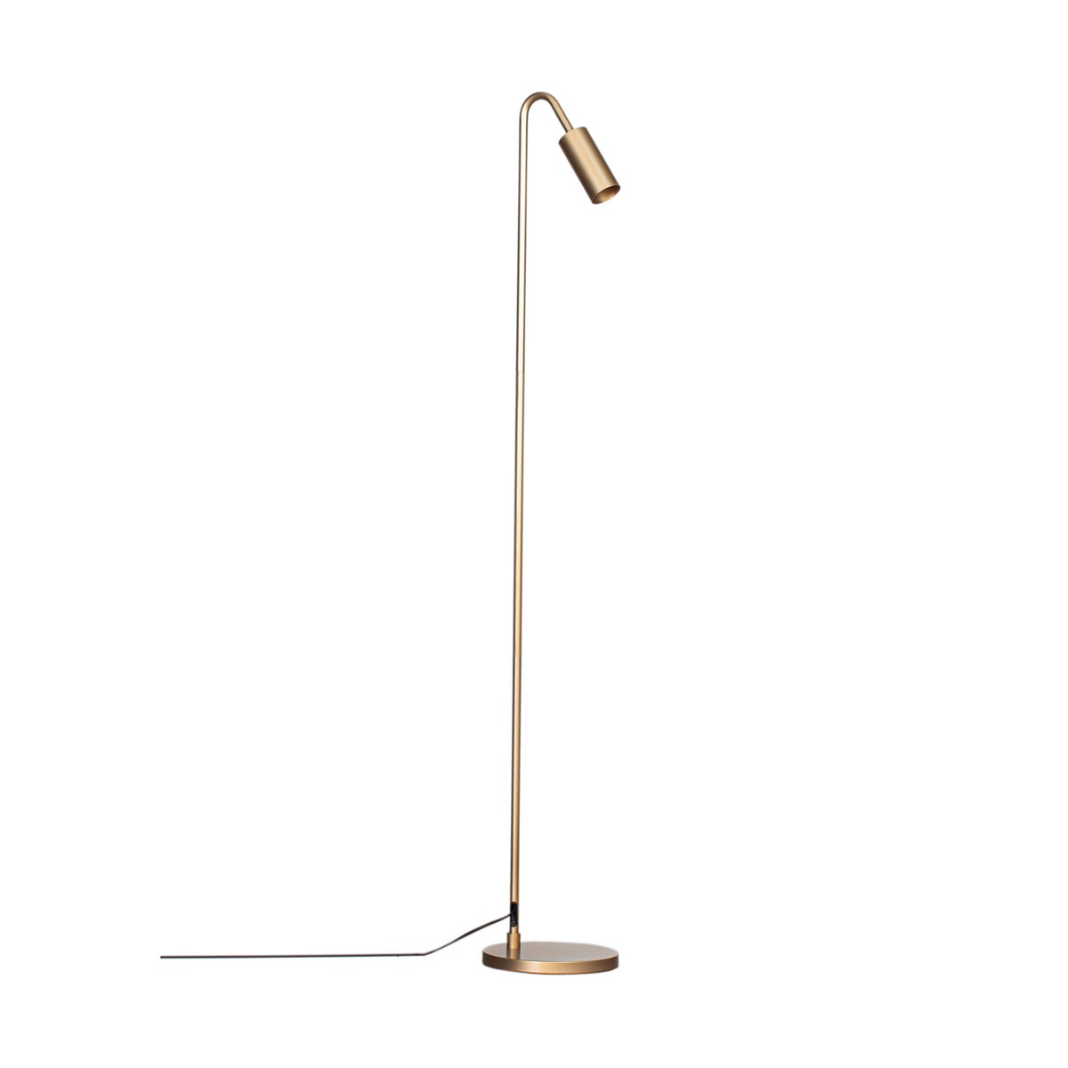 By Rydéns Curve Stehleuchte 146 cm Mattes Gold