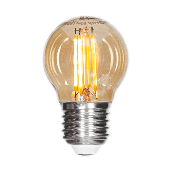 Dimmbare LED-Filament-Glühbirne E27 4W - Amber Ø4,5 cm - By Rydéns