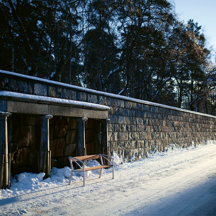 Vasa Sofa, Mahagoni, Rohaluminiumgestell Byarums bruk