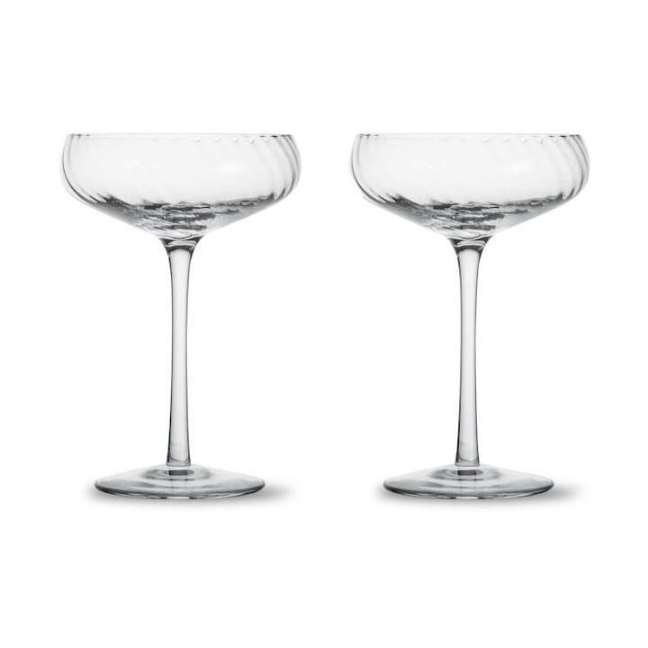 Opacity Champagnerglas 30 cl 2er-Pack, Klar Byon