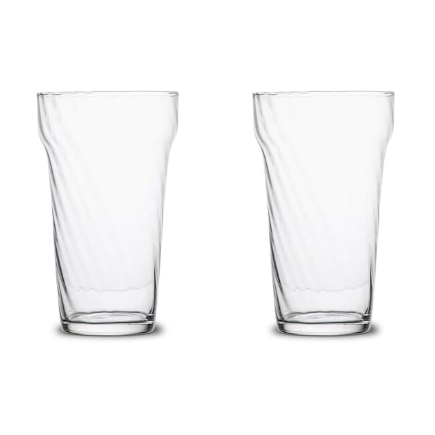 Opacity Highball-Glas 43 cl 2er-Pack, Klar Byon