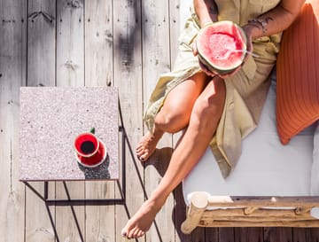 Wassermelonen-Tasse mit Untertasse - 25 cl - Byon