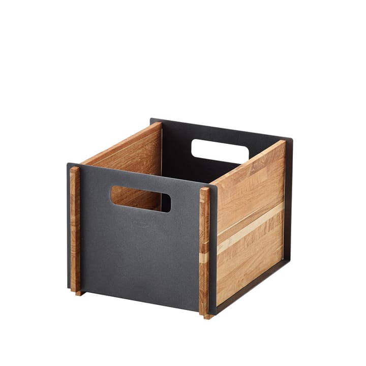 Box Aufbewahrung - Lava Grey, Teak - Cane-line