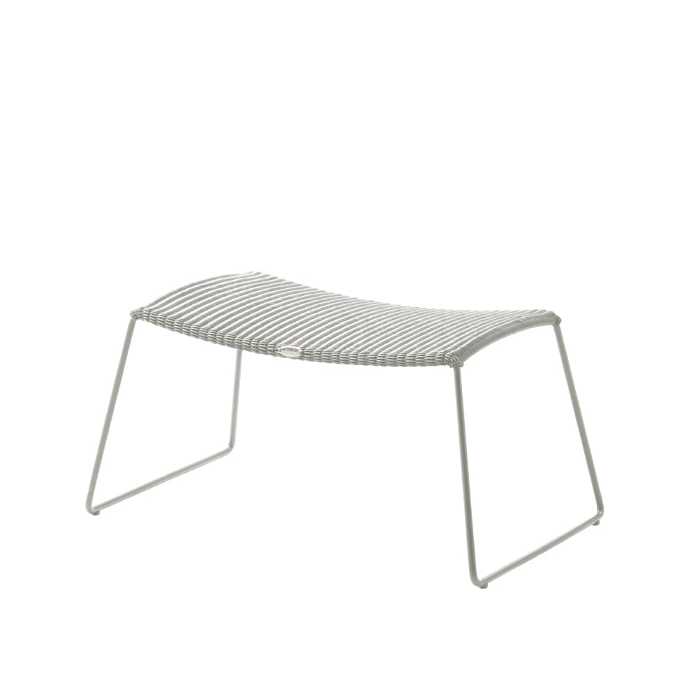 Cane-line Breeze Fußhocker White Grey