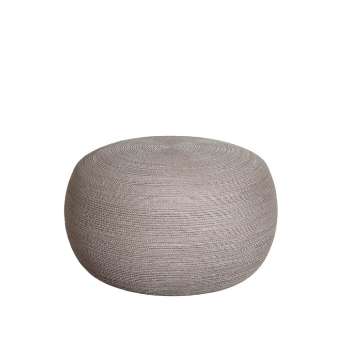 Circle Fußhocker Ø75 cm - Taupe - Cane-line