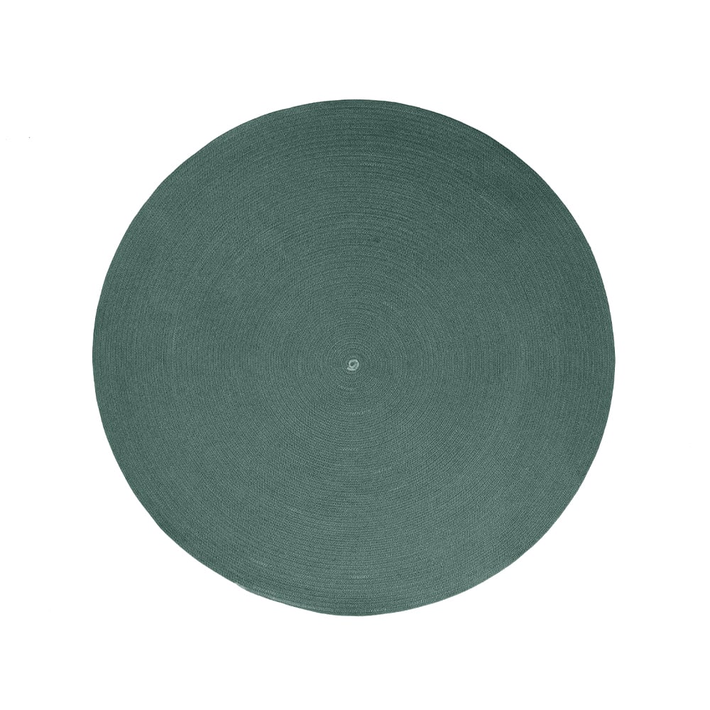 Cane-line Circle Matte rund Dark green, Ø140cm