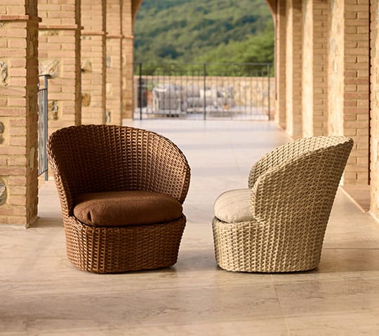 Coast Kissen für Lounge-Stuhl, Umber brown (Rise) Cane-line