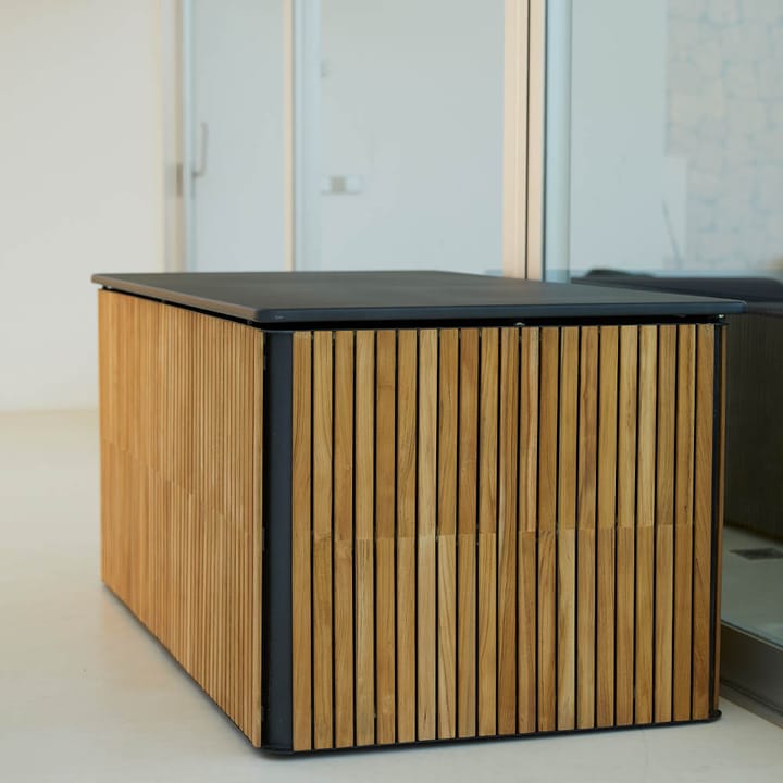 Combine Kissenbox, Teak, Lava Grey, klein Cane-line