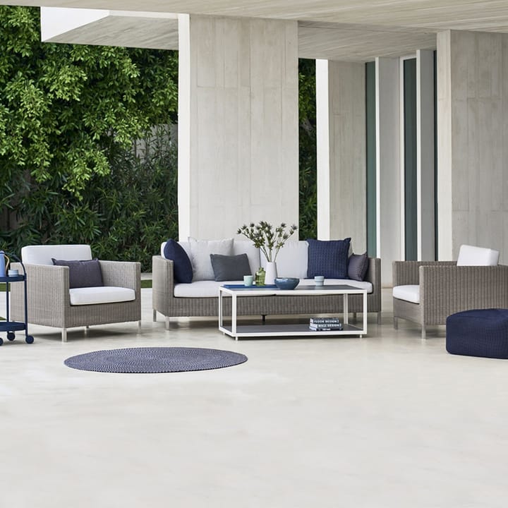 Connect Sofa 3-Sitzer - Anthracite - Cane-line