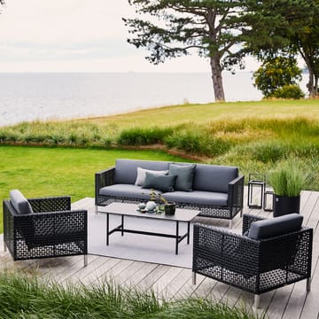 Connect Sofa 3-Sitzer - Anthracite - Cane-line