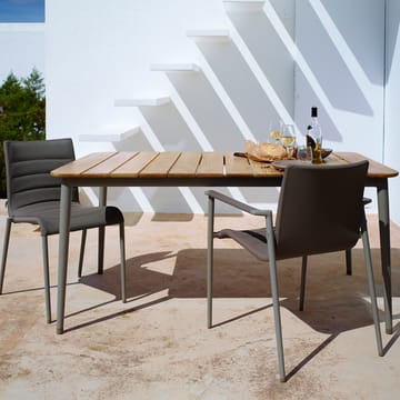 Core Esstisch Teak 160x100x74 cm - Taupe stativ - Cane-line