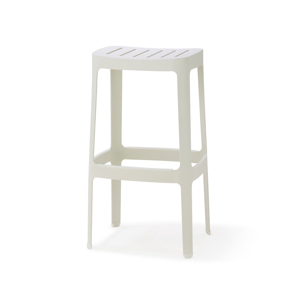 Cane-line Cut Barhocker White