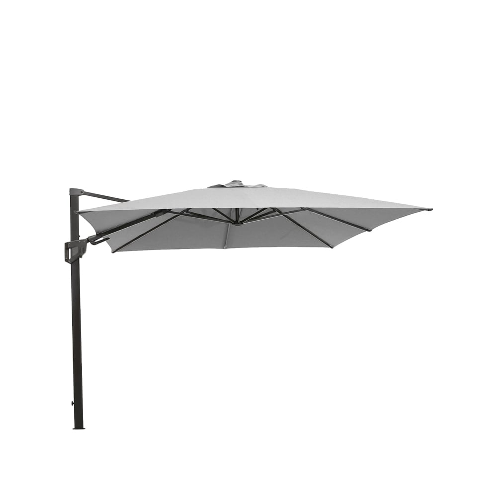 Cane-line Hyde Luxe Kipp-Sonnenschirm 300x300 cm Light Grey