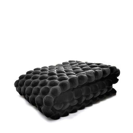 Ceannis Egg Collection Decke 170x130 cm Schwarz