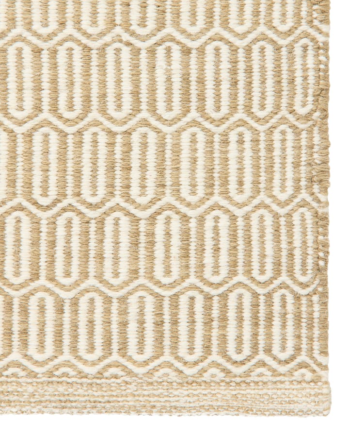 Mohini Wollteppich 80x250 cm - Beige - Chhatwal & Jonsson