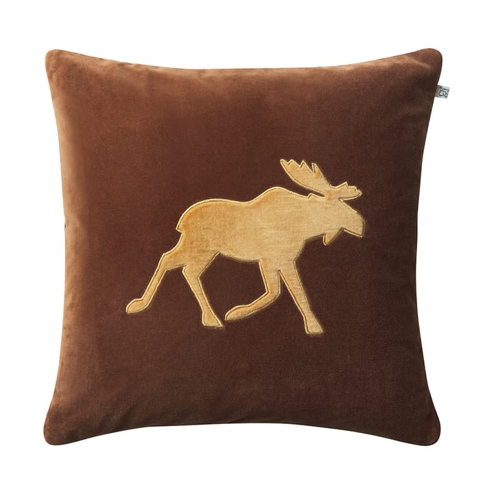 Moose Kissenbezug 50x50 cm - Cognac-Masala Gelb - Chhatwal & Jonsson