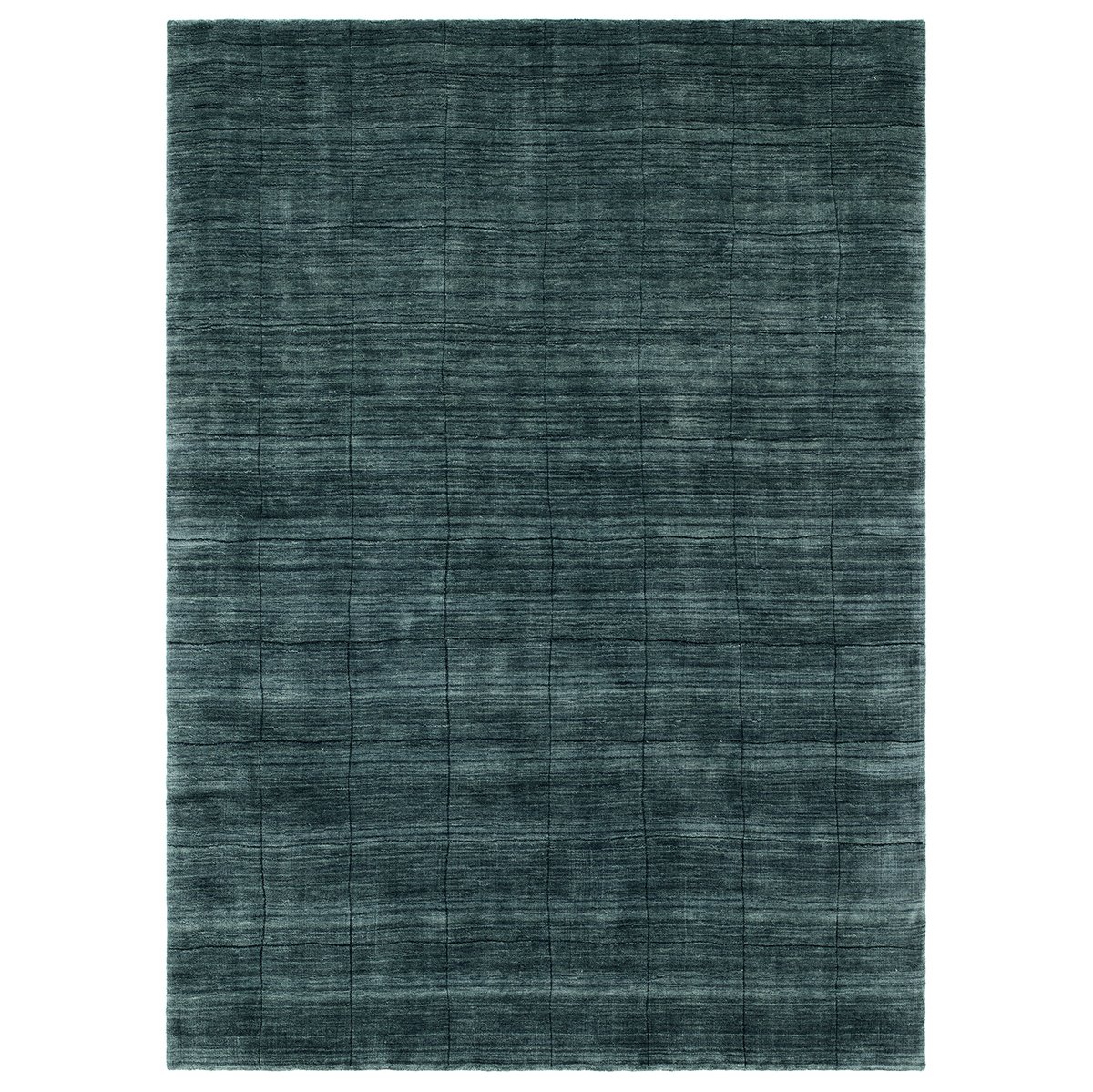 Chhatwal & Jonsson Nari Wollteppich 250 x 350cm Blue melange