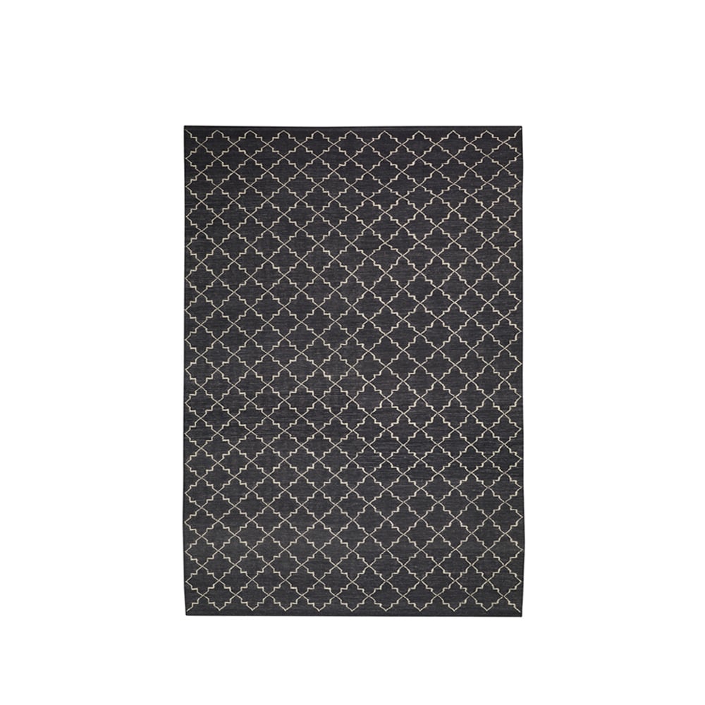 Chhatwal & Jonsson New Geometric Teppich Dark grey/off white-180 x 272cm