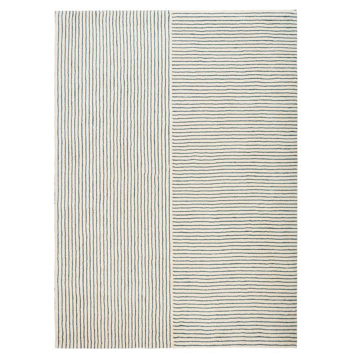 Radha Wollteppich 180 x 270cm, Off white-heaven blue Chhatwal & Jonsson