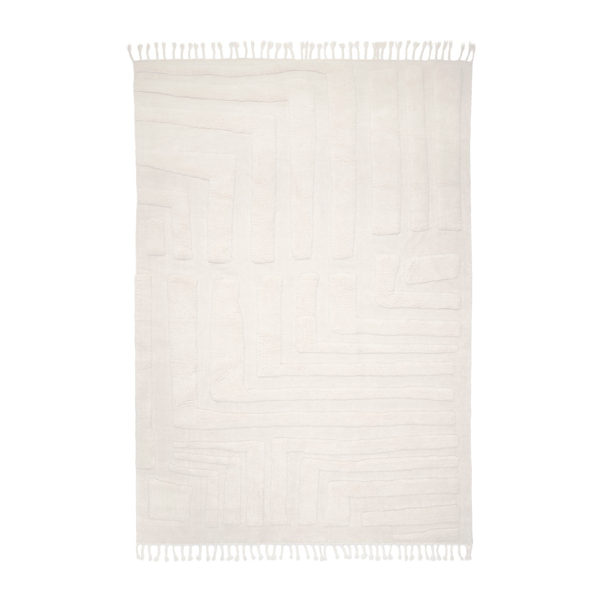 Classic Collection Field Wollteppich 170 x 230 cm Ivory