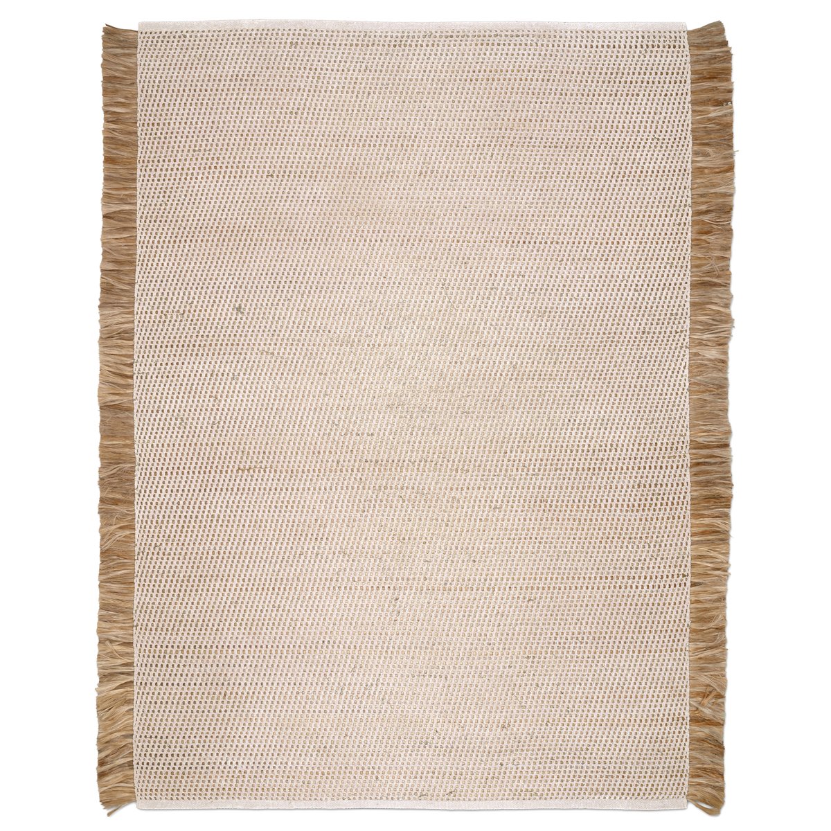 Classic Collection Goa Teppich 200 x 300cm Weiß-Jute