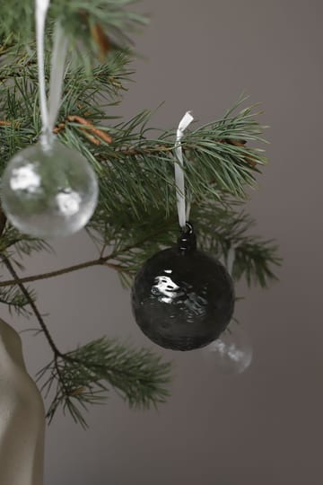 Gry Marble Weihnachtskugel Ø5 cm - Smoke - Cooee Design