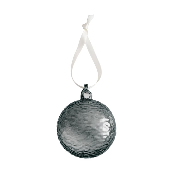 Gry Marble Weihnachtskugel Ø8 cm - Smoke - Cooee Design
