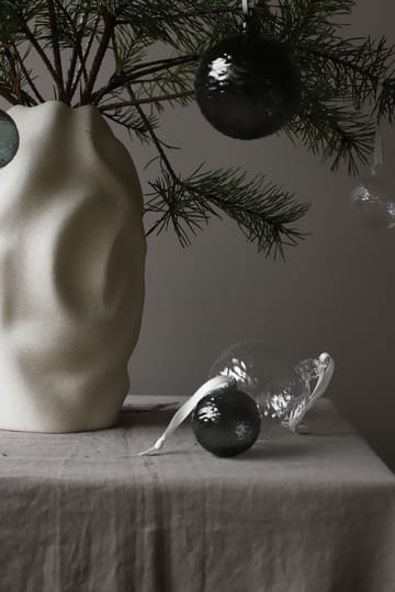 Gry Marble Weihnachtskugel Ø8 cm - Smoke - Cooee Design