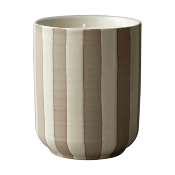 Burn Duftkerze 60 h - Stripe creme - DBKD