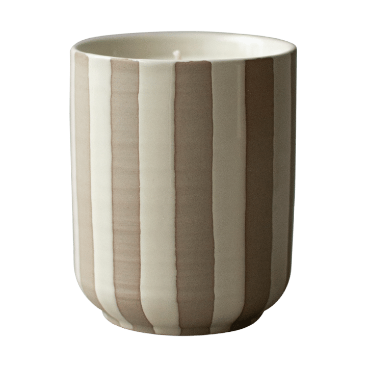 Burn Duftkerze 60 h - Stripe creme - DBKD