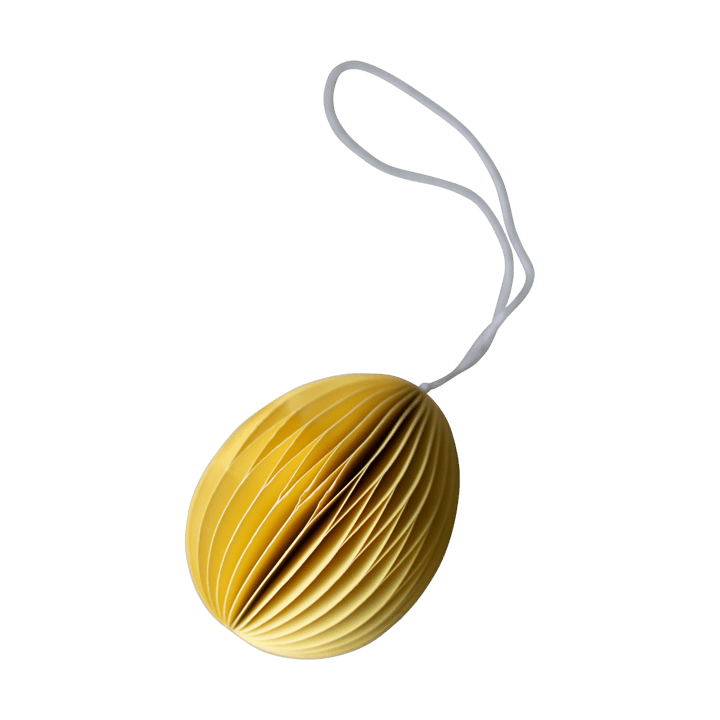 Ovoid Osteranhänger Papier 7 cm - Yellow - DBKD