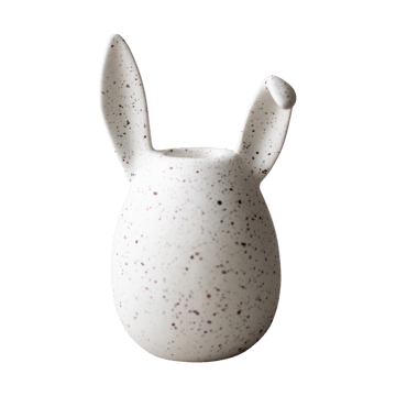 Rabbit Kerzenständer 13 cm - White dot - DBKD