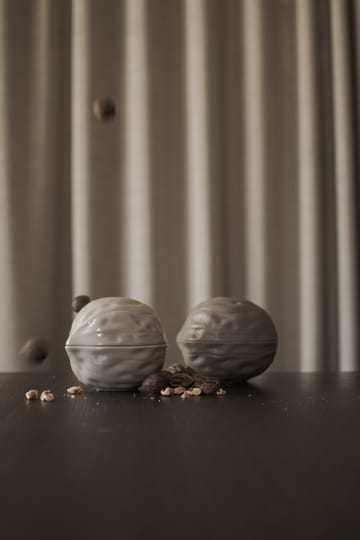 Walnut Schale mit Deckel - Dust - DBKD