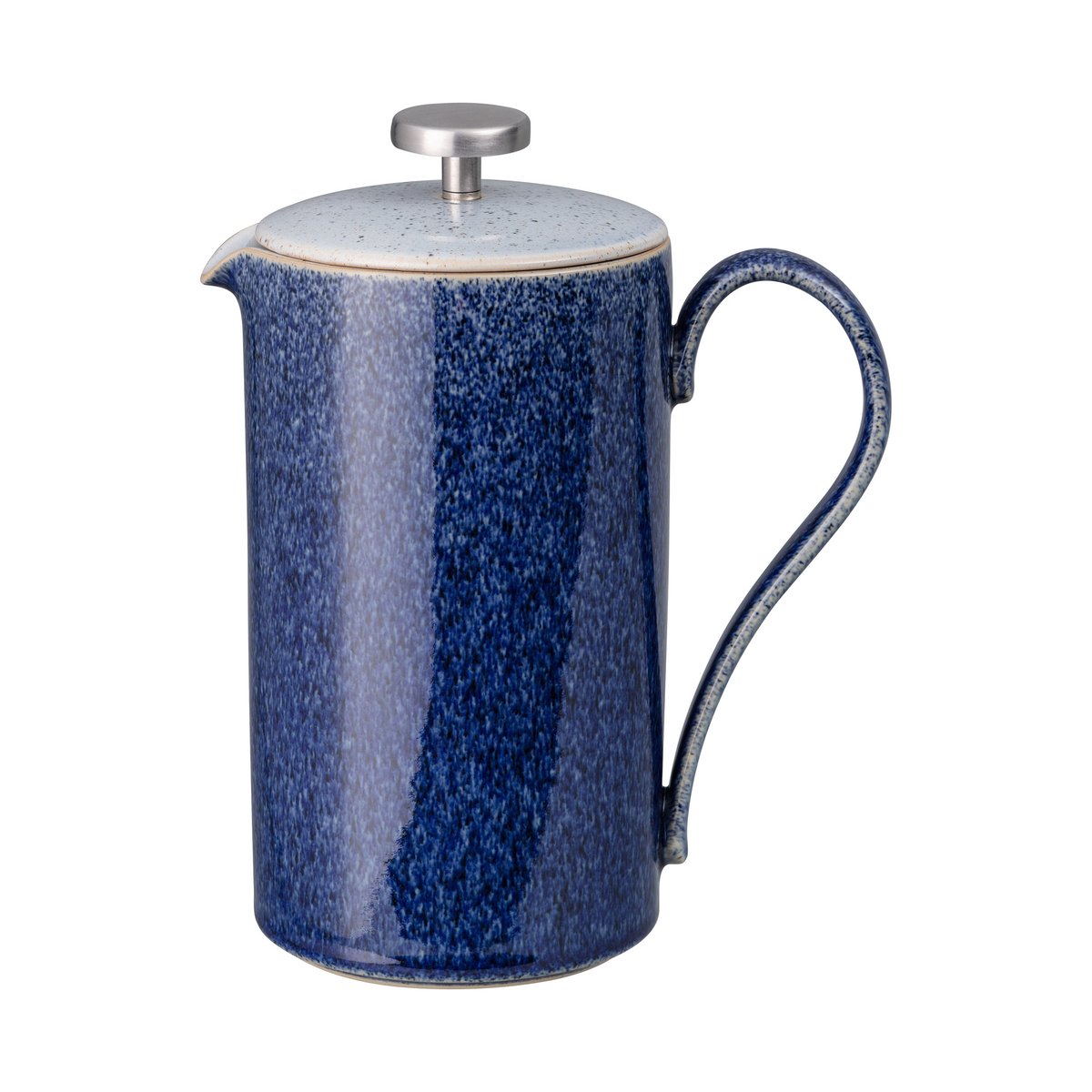 Denby Studio Blue Stempelkanne 1,15 l Cobalt