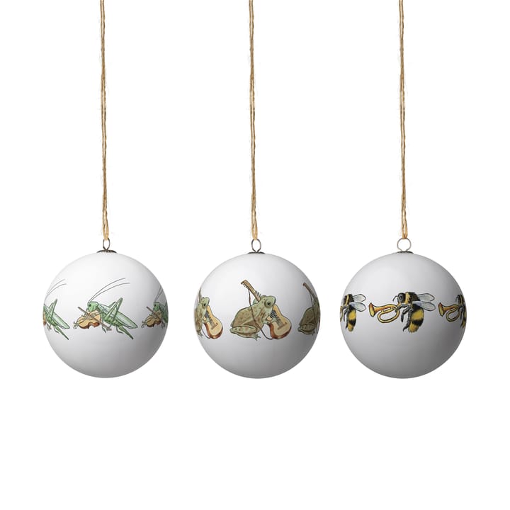 Elsa Beskow Weihnachtsbaumkugeln 3er Pack - Set no 9 - Design House Stockholm