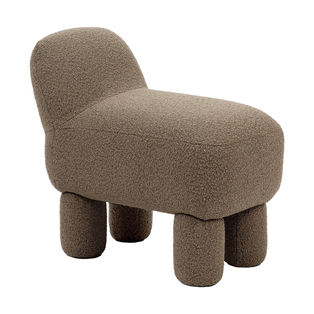 Design House Stockholm Lulu Pouf 36 x 65cm Brown