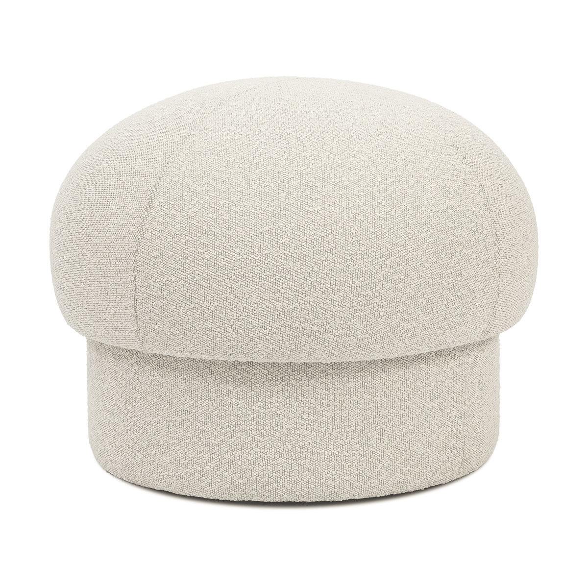 Design House Stockholm Uno Pouf Sitzkissen Ø65cm Cream