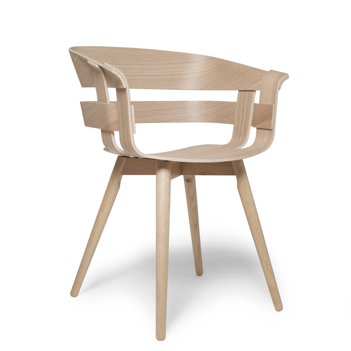 Design House Stockholm Wick Chair Stuhl Eiche-Eichenbeine