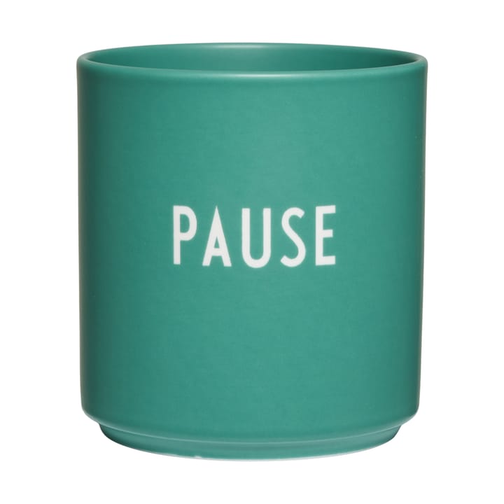 Design Letters Lieblingsbecher 25cl - Pause-antique green - Design Letters