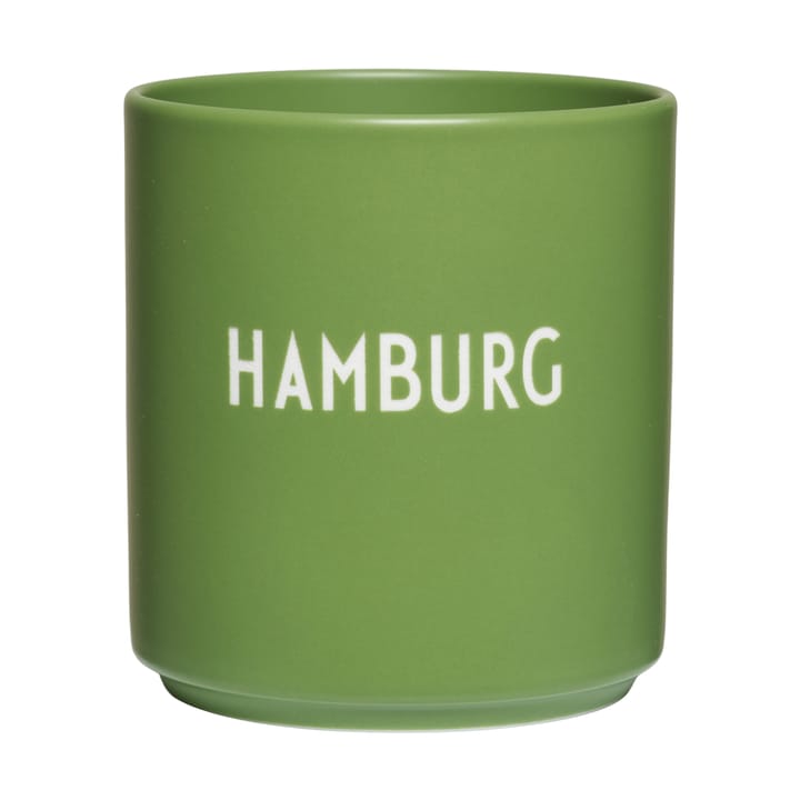 Design Letters Lieblingstasse German Collection 25 cl, Hamburg-green Design Letters