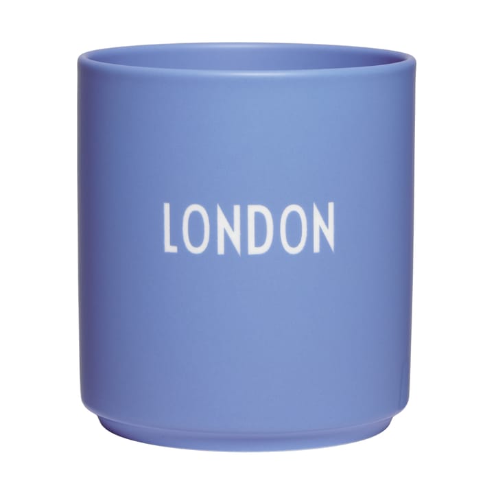 Design Letters Lieblingstasse International 25 cl, London-blue Design Letters