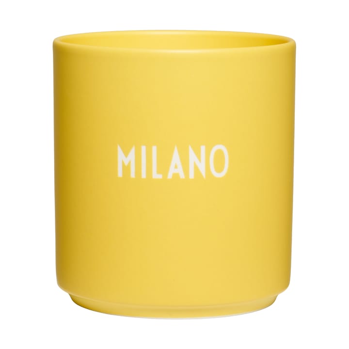 Design Letters Lieblingstasse International 25 cl - Milano-yellow - Design Letters