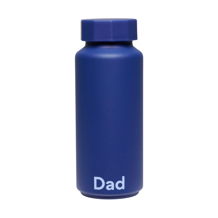 Designletters Isolierflasche - Dad-midnight blue - Design Letters